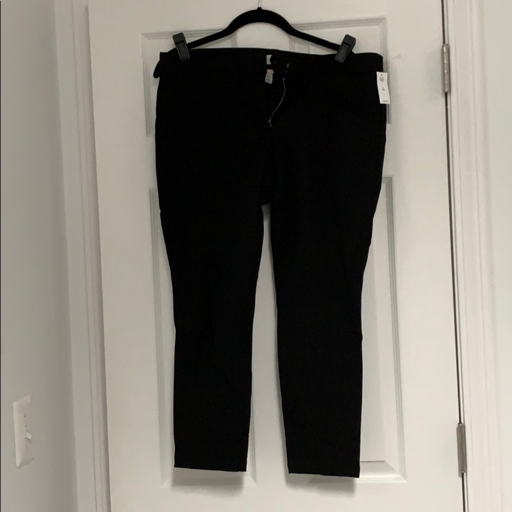 Gap Ultra Skinny Ankle Pants Black Size 10
